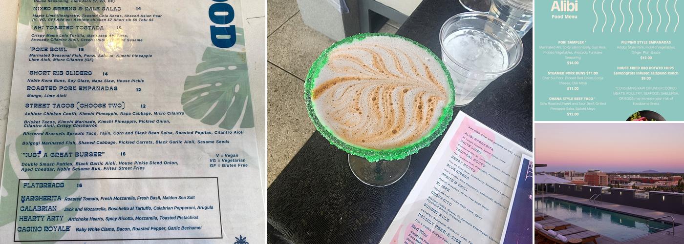 Alibi Menu