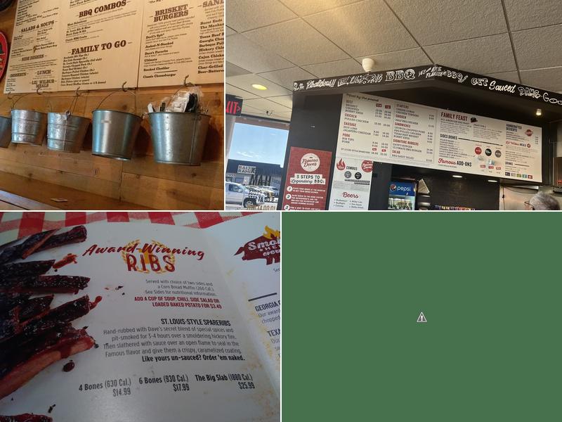 Famous Dave's Bar-B-Que Menu