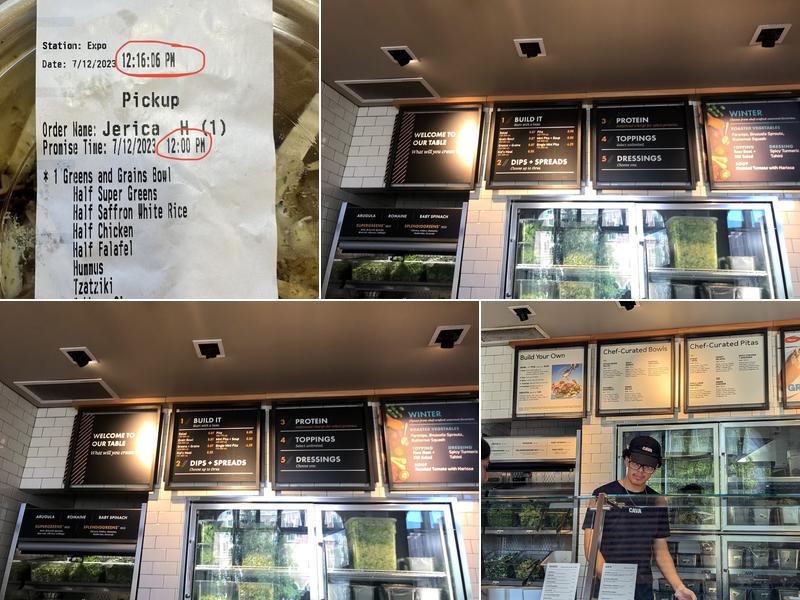 CAVA Menu