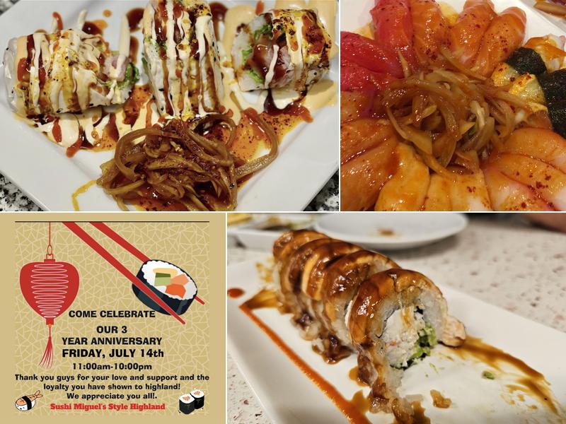 Sushi Miguels Style Highland