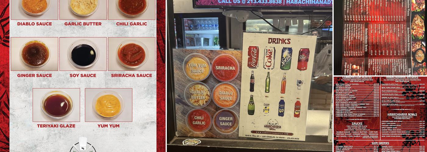 HABACHIHANA GRILL Menu