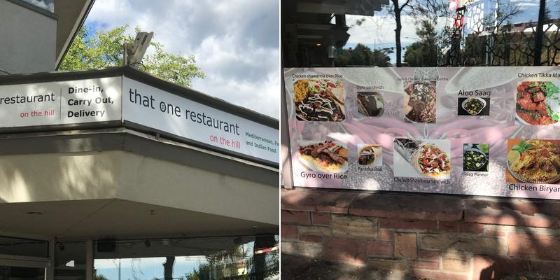 that one restaurant on the hill