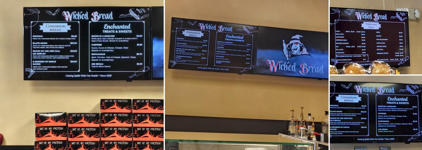 Wicked Bread Co. Menu