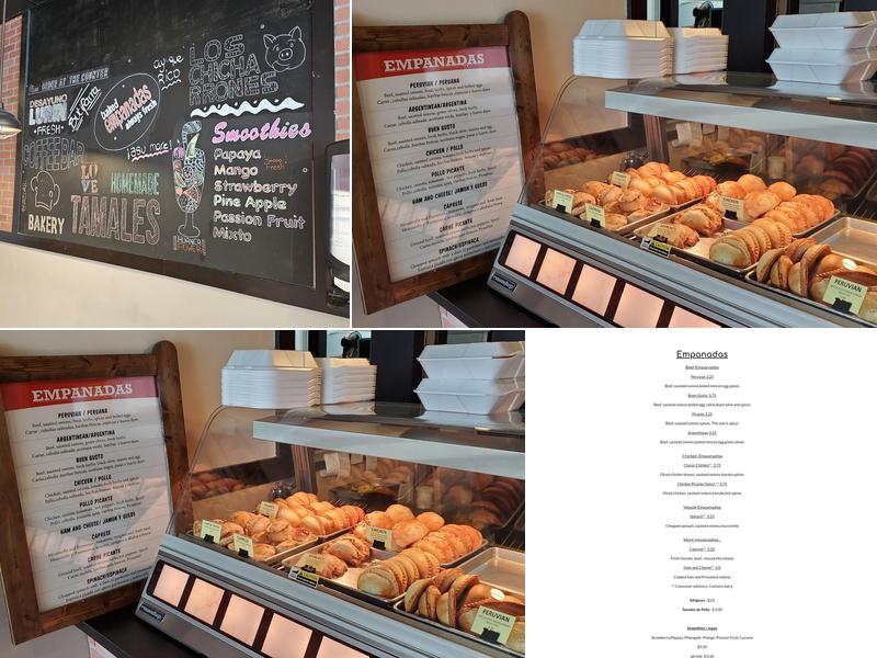 Manny's Cafe & Bakery Menu