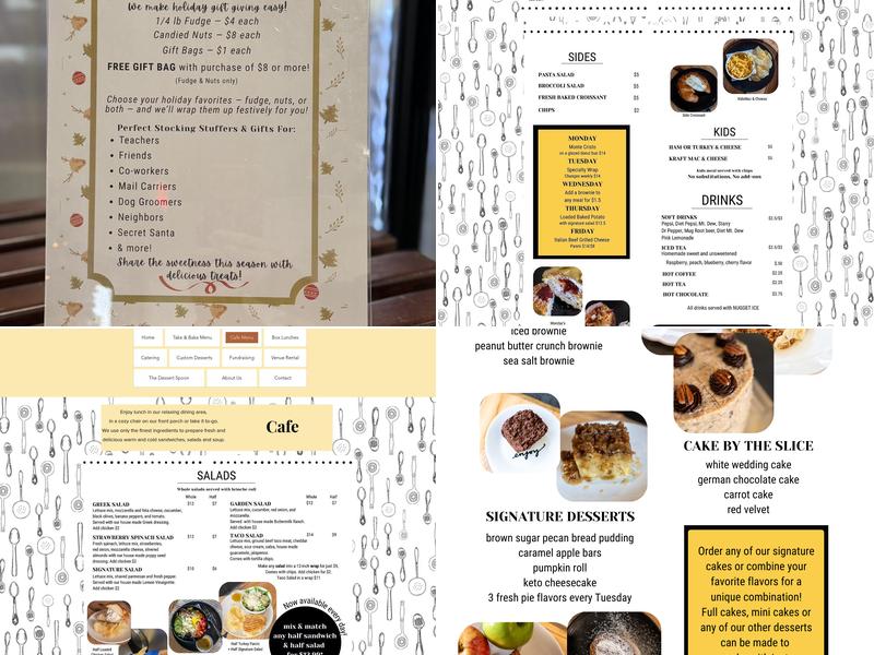 The Slotted Spoon Menu