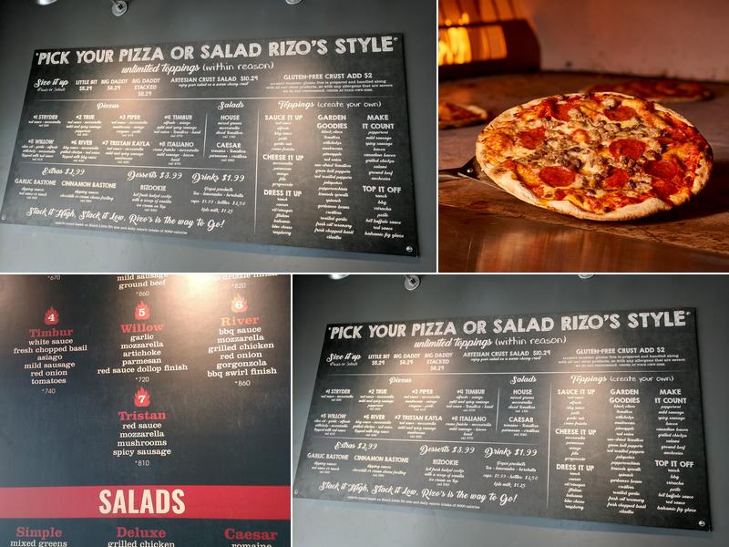 MOD Pizza Menu
