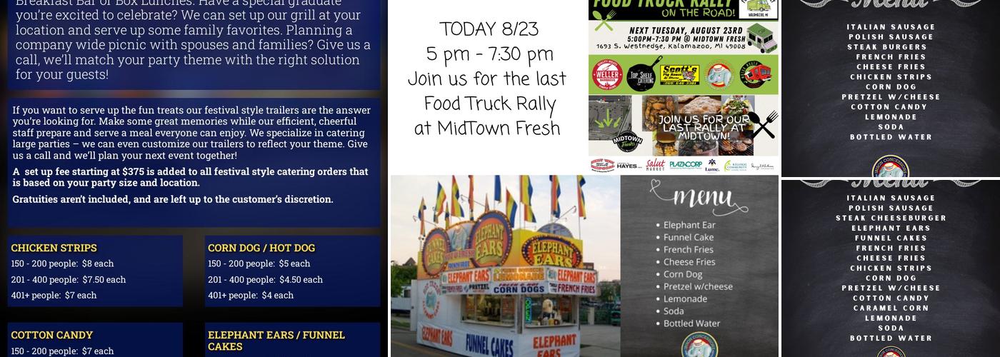 Ibison Concessions & Catering By Festival Foods Menu