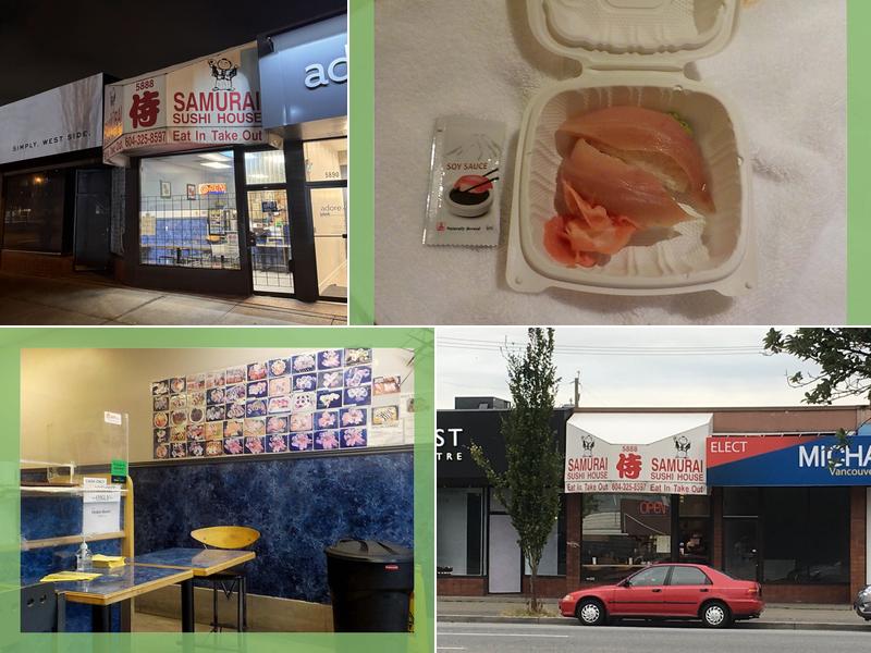 Samurai Sushi House Cambie (Changed name to KAMURA)