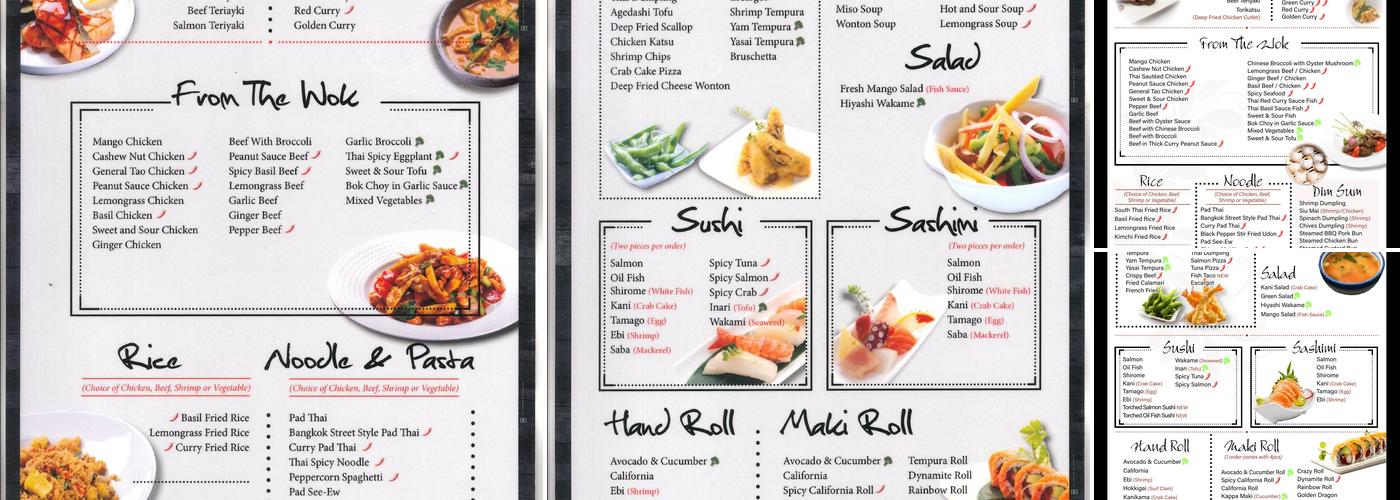 Spoon & Fork Plus Menu