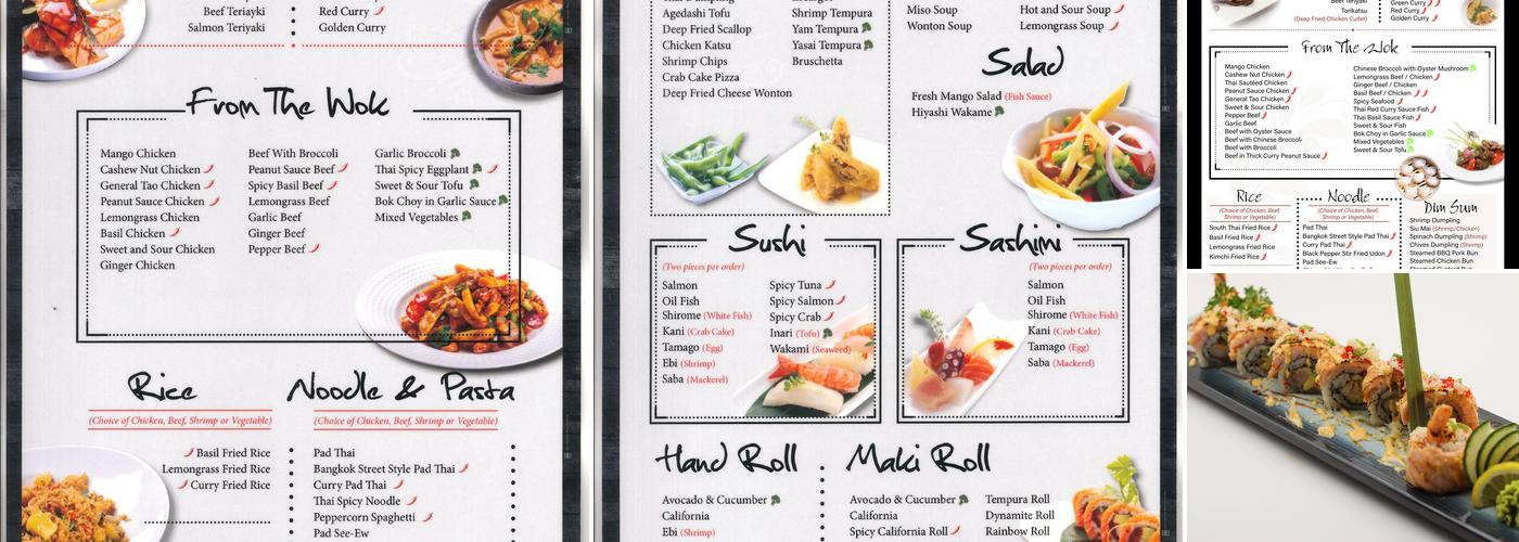 Spoon & Fork Plus Menu