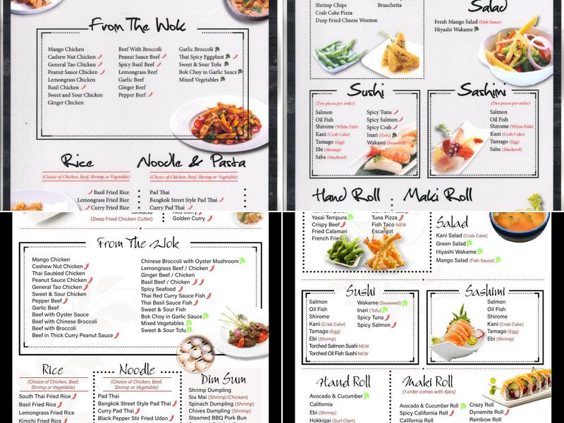 Spoon & Fork Plus Menu