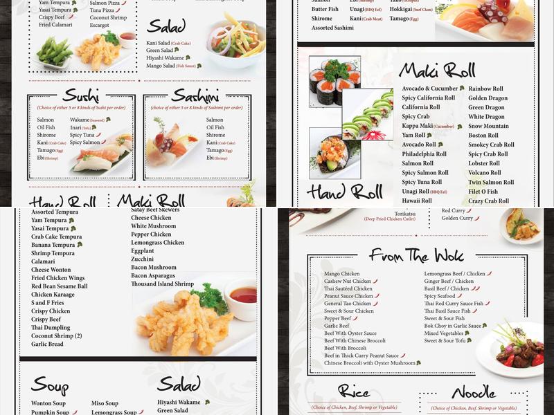 Spoon & Fork Menu