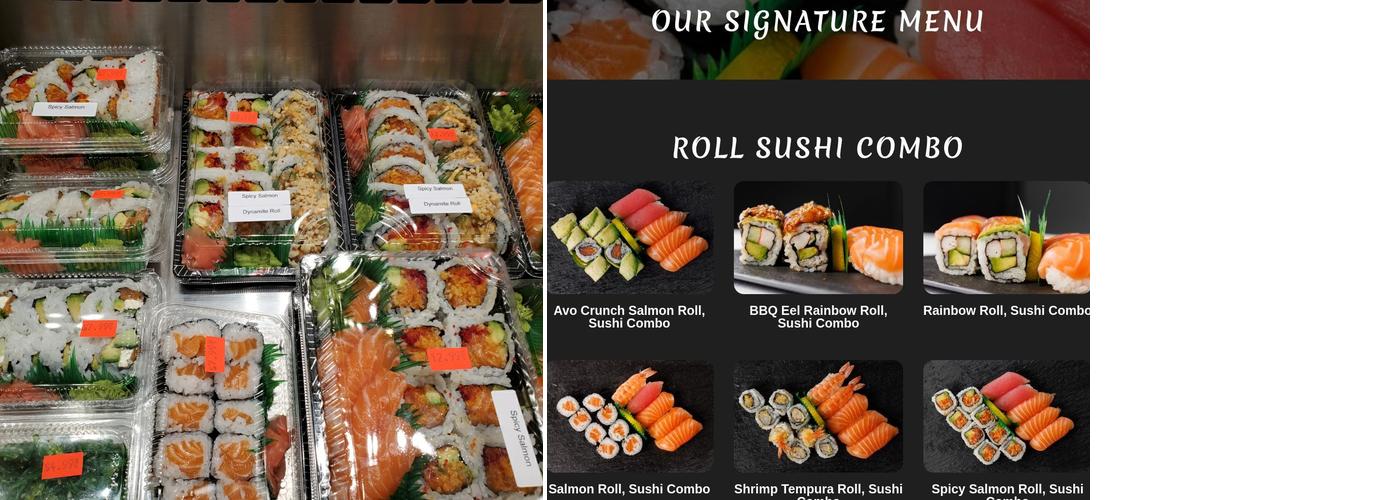 Mac's Sushi Menu