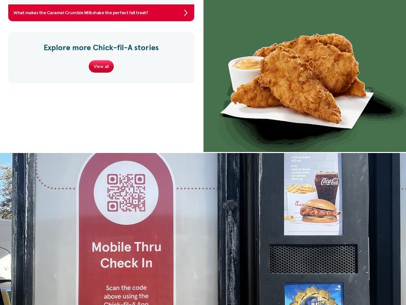 Chick-fil-a Menu