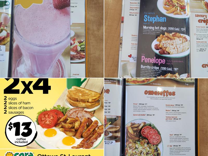Cora Menu