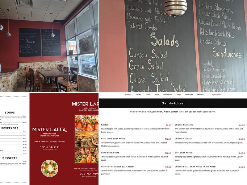 Mister Laffa Shawarma House Menu