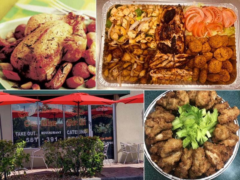 chick 'n chop on the grill