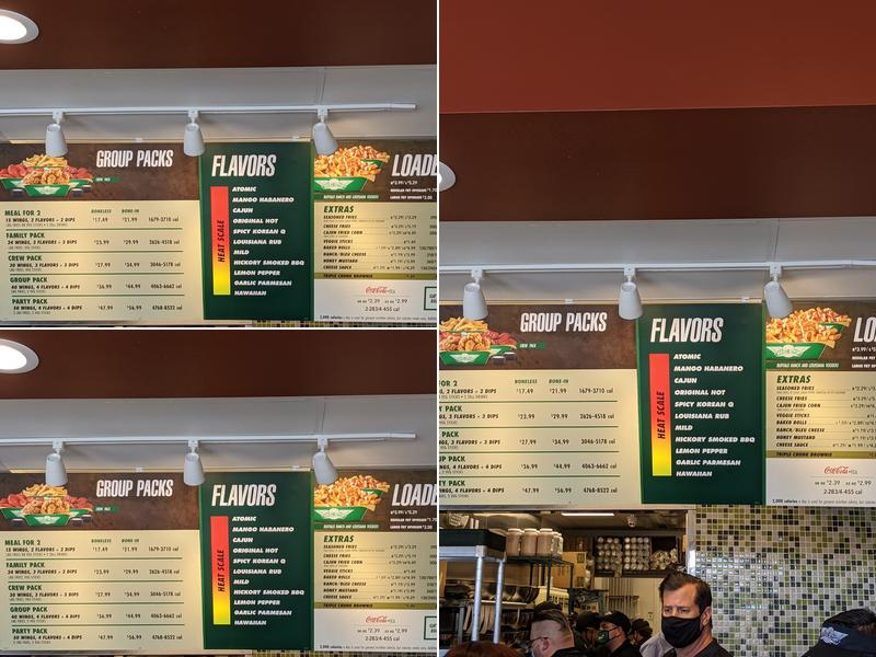 Wingstop Menu