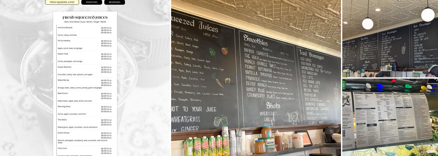 Bagel Pub Menu