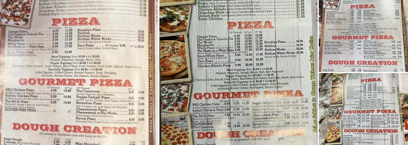 Marcello's Pizza Grill Philly Menu