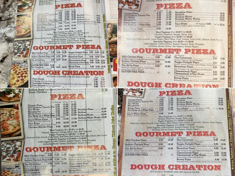 Marcello's Pizza Grill Philly Menu