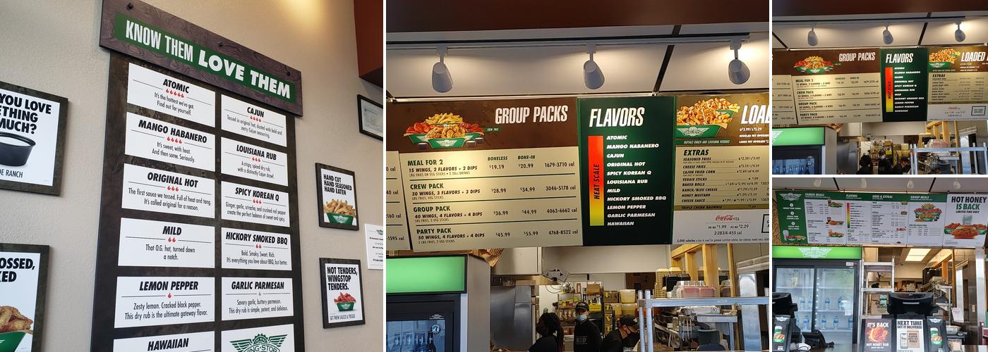 Wingstop Menu