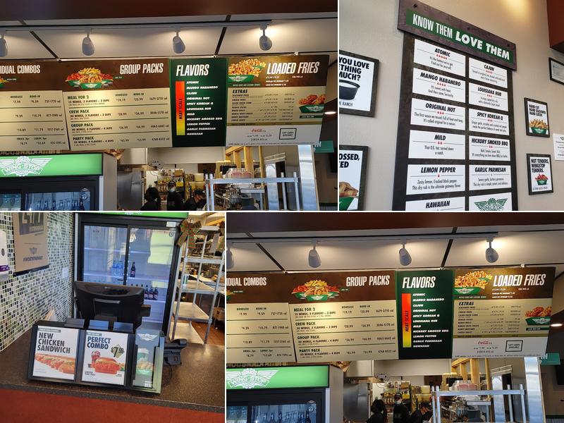 Wingstop Menu