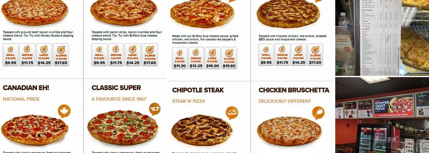 Pizza Pizza Menu