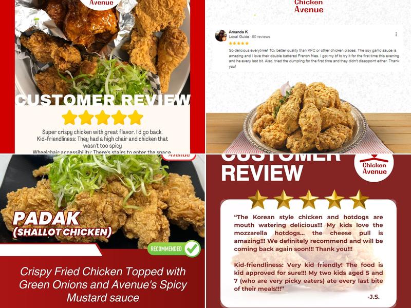 Chicken Avenue Menu