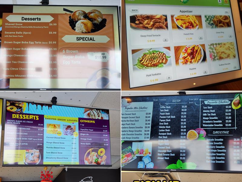 Tea Funny Menu