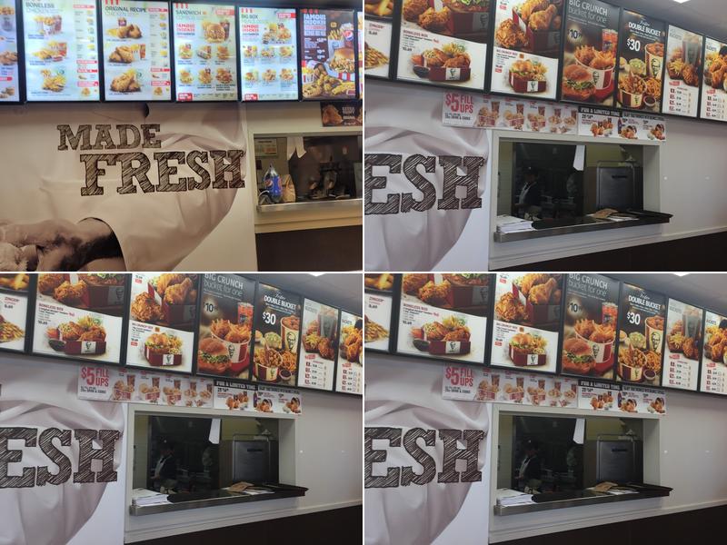KFC Menu