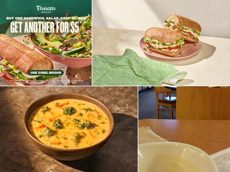 Panera Bread Menu