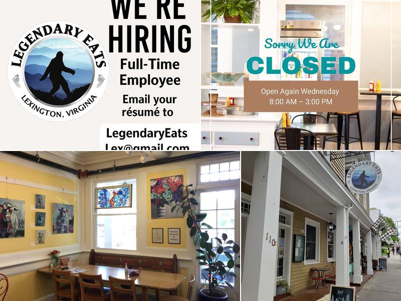 Legendary Eats 110 W Washington St, Lexington