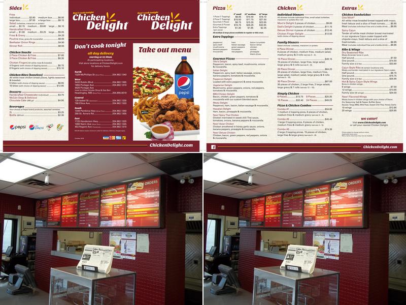 Chicken Delight | Nairn Ave Menu