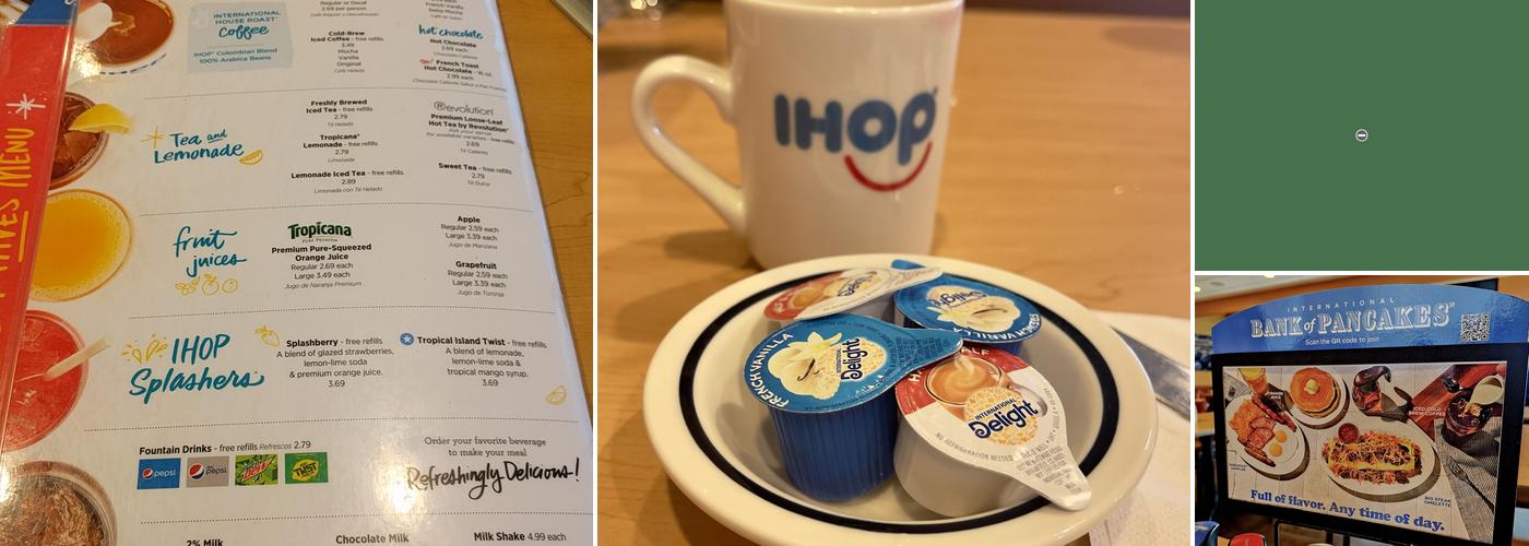 IHOP Menu