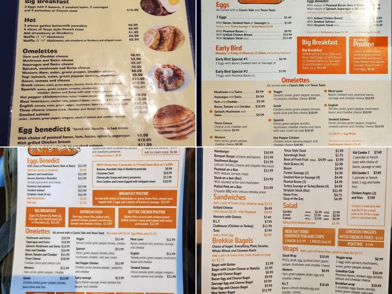 Daybreak Menu