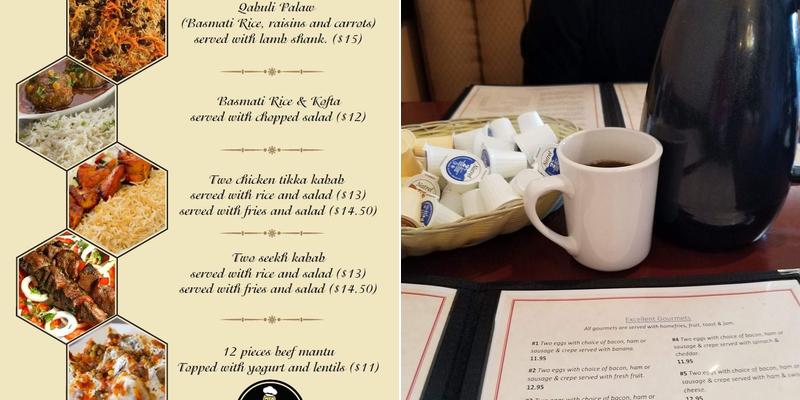 Eggscrepes Restaurant Menu