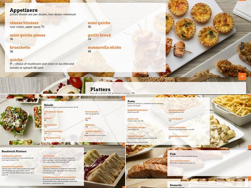 Cafe Sheli Menu