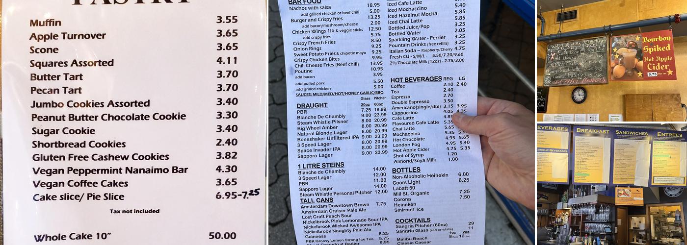 Future Bistro Menu