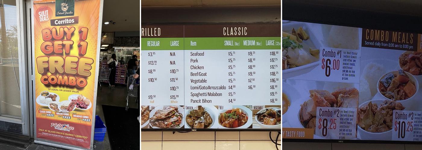 PhilHouse Menu