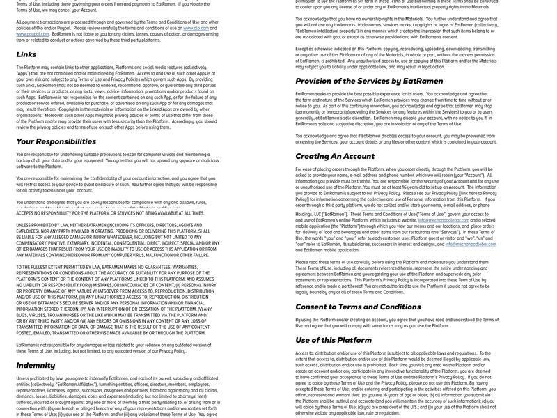 Mẹcha Noodle Bar Menu