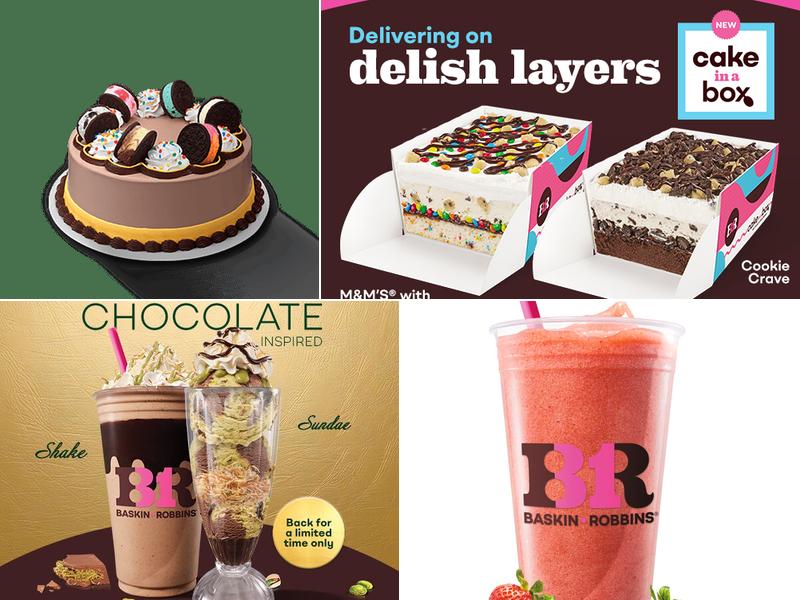 Baskin-Robbins Menu