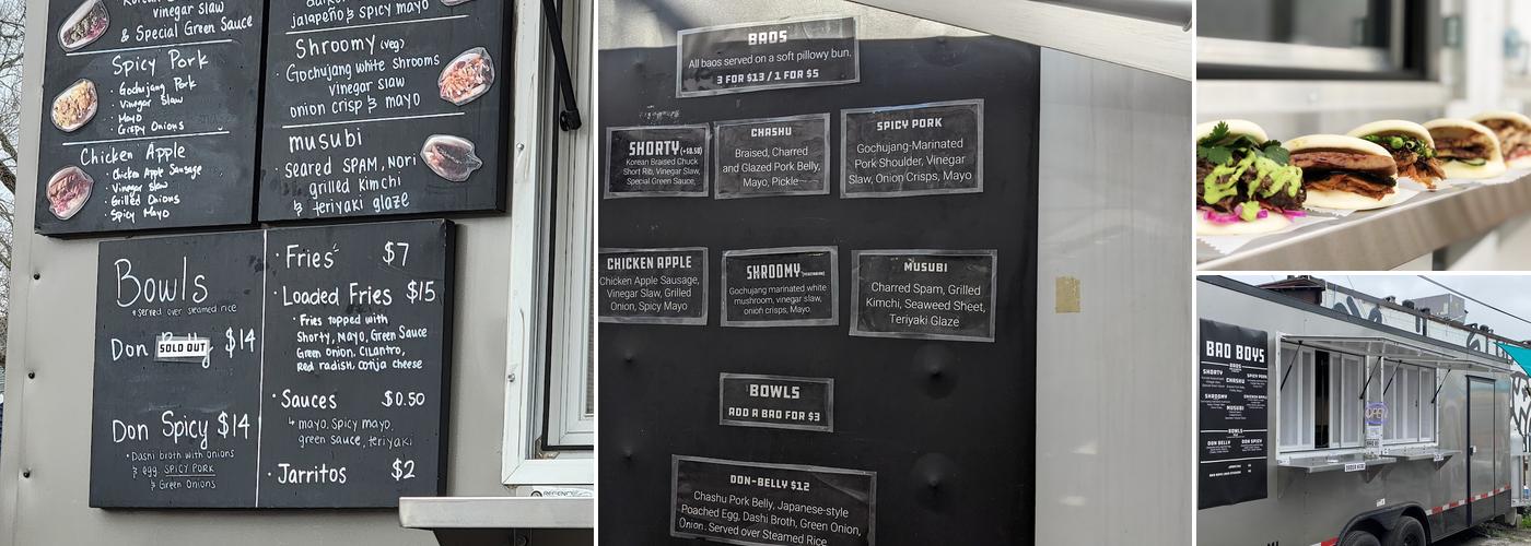 Bao Boys Menu