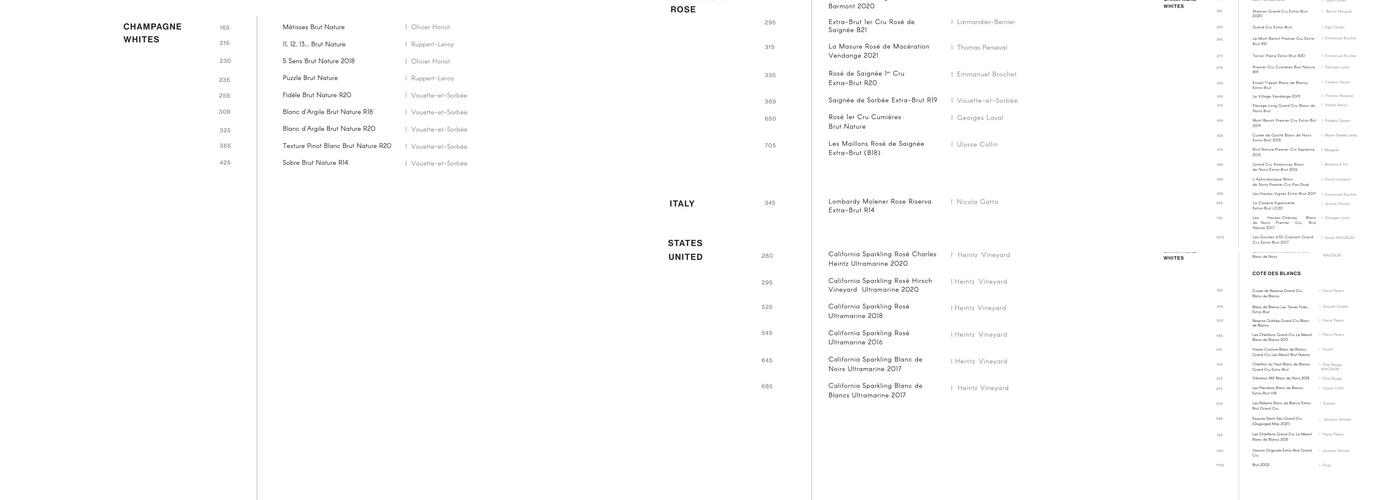 Frevo Menu