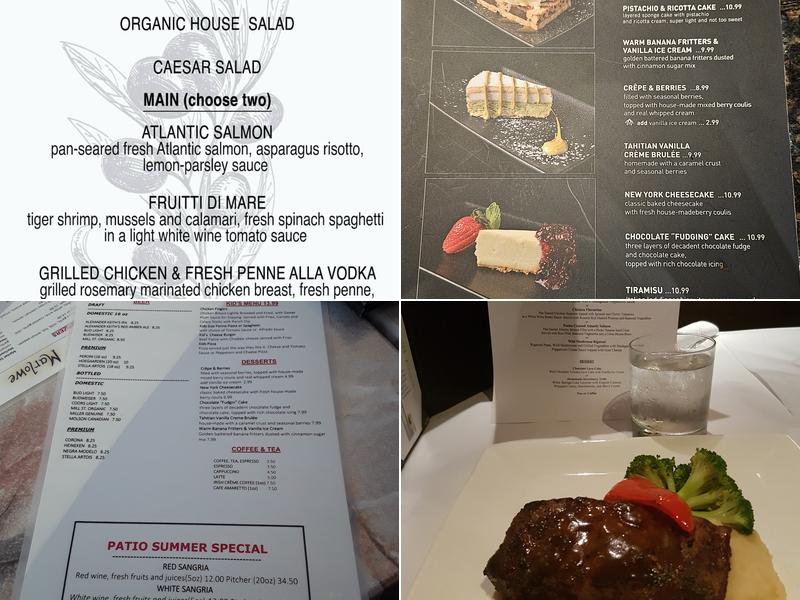 Marlowe Restaurant & Bar Menu