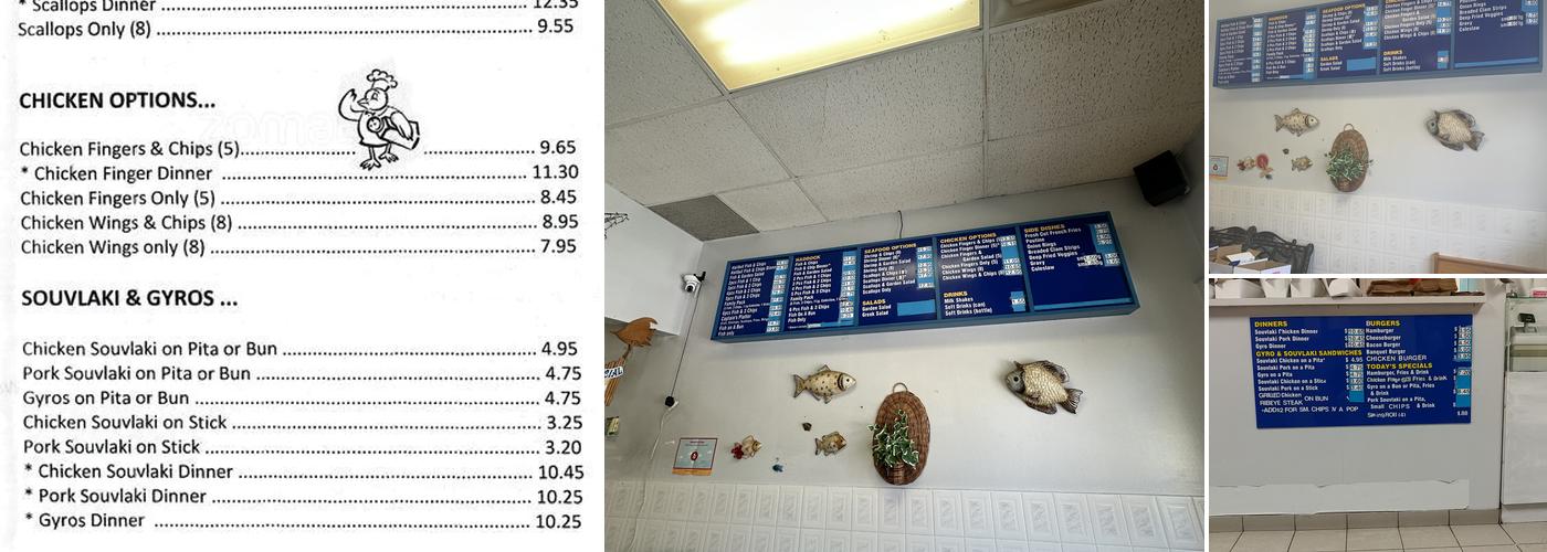 Malt N Salt Fish & Chips Menu