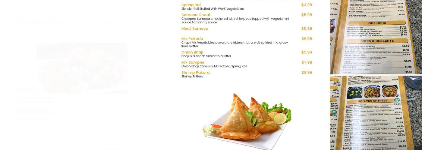 Aroma Menu