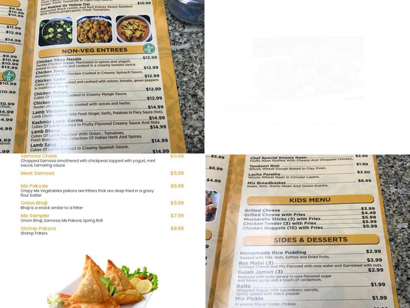 Aroma Menu