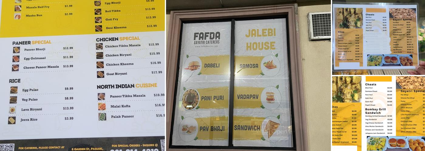 Fafda Jalebi House / Egg Dhaba Menu