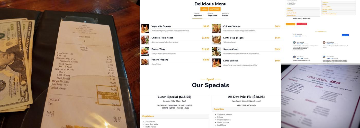 Sathi Menu